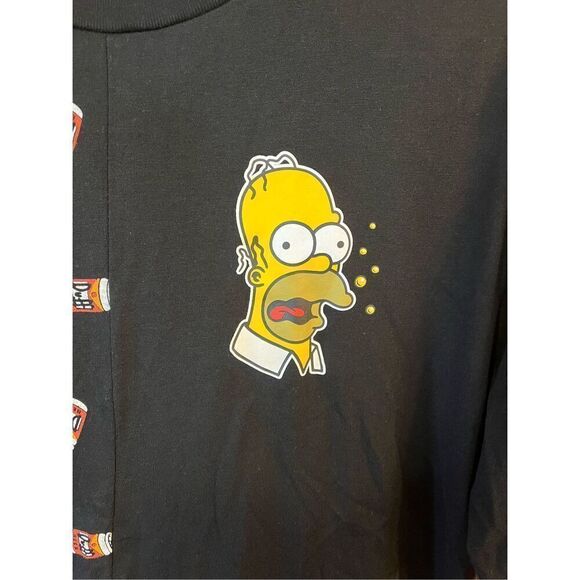 The Simpsons Duff Beer Shirt Medium Short Sleeve nwot (3470) - Picture 2 of 4